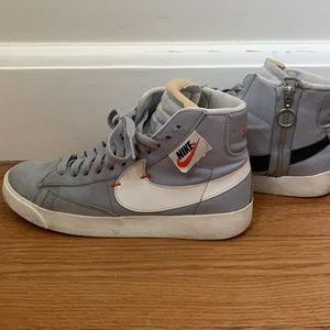 Nike Blazer Mid Rebel Women's Shoe In Wolf Grey